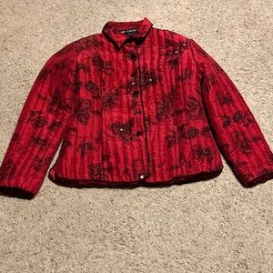 Light  button up jacket